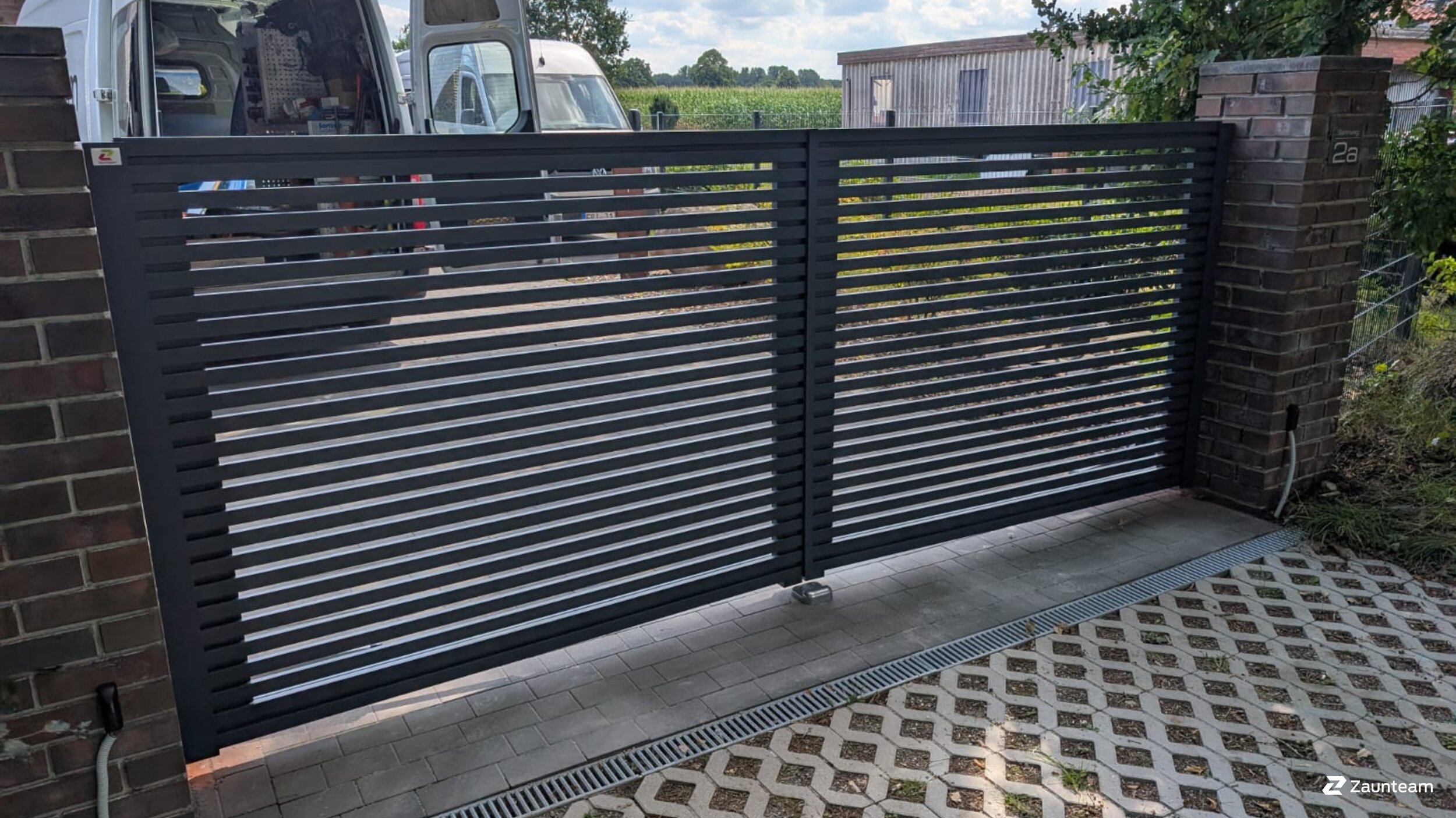 Aluzaun aus dem 2025 in 26340 Zetel Deutschland von Zaunteam Friesische-Wehde.