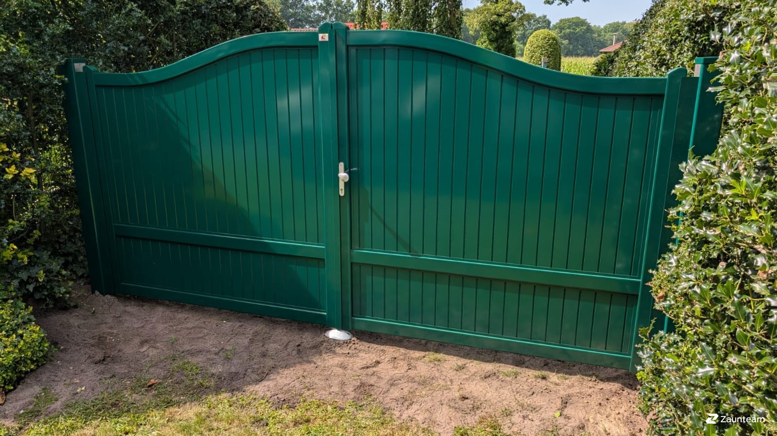 Protection brise-vue en aluminium de 2025 à 26345 Bockhorn Allemagne de Zaunteam Friesische-Wehde.