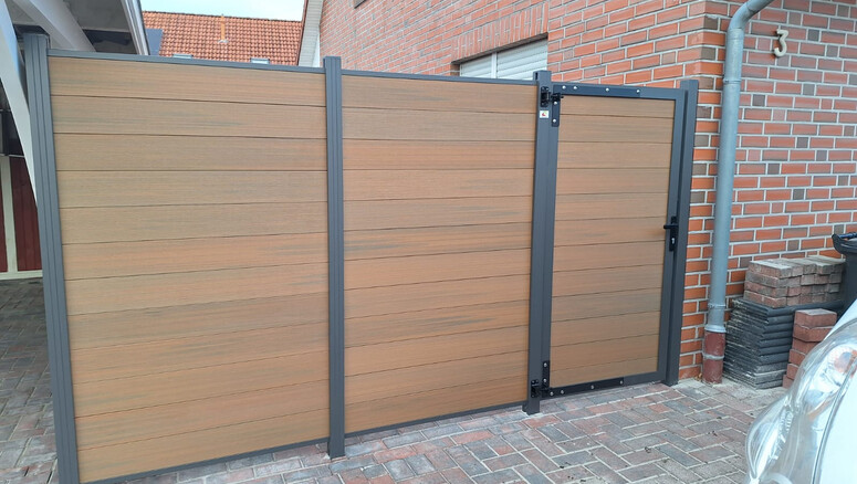 WPC Sichtschutz aus dem 2026 in 26340 Zetel Deutschland von Zaunteam Friesische-Wehde.