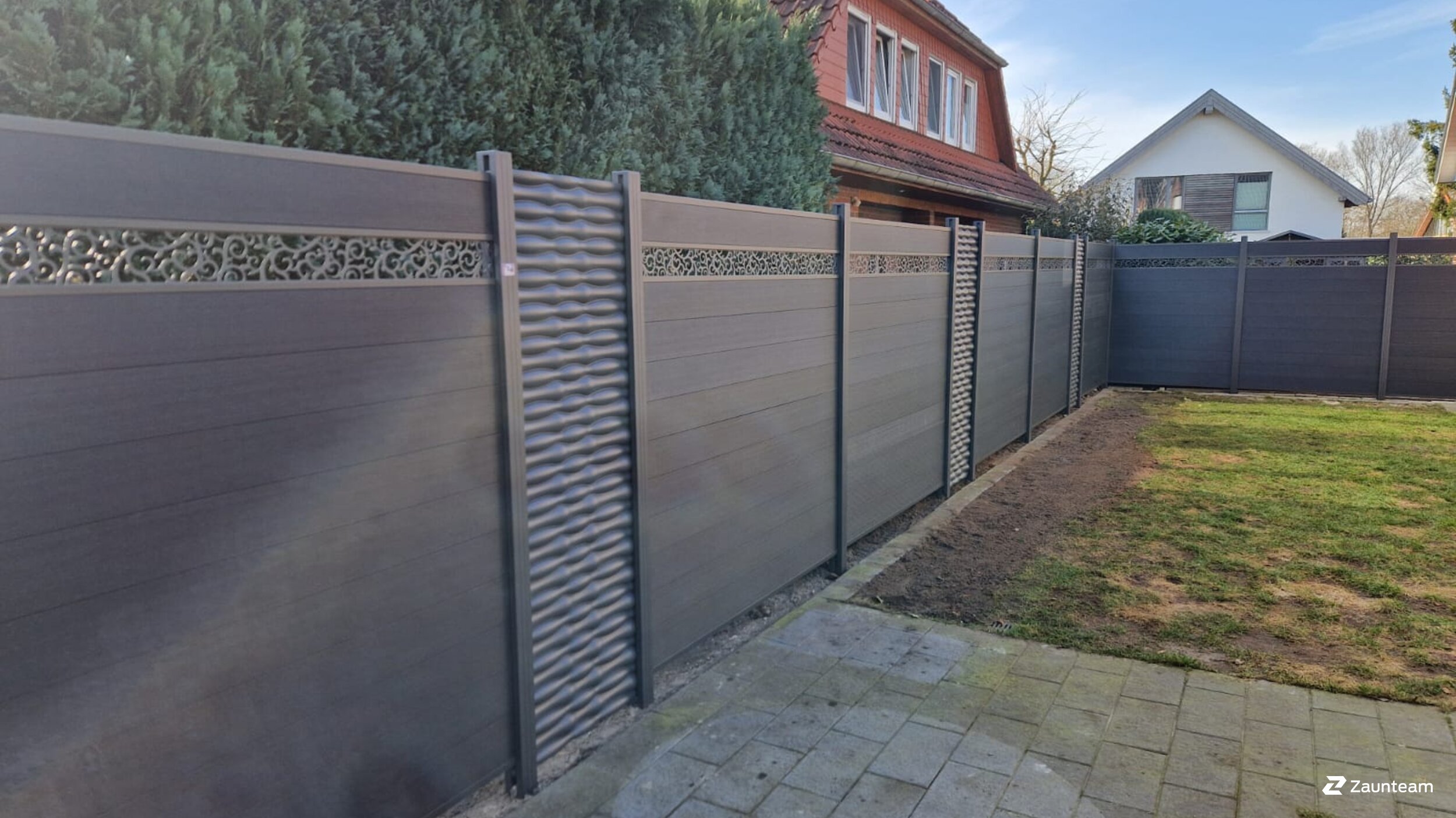 WPC Sichtschutz aus dem 2026 in 26215 Wiefelstede Deutschland von Zaunteam Friesische-Wehde.