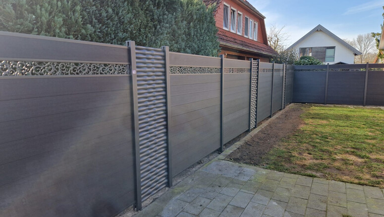 WPC Sichtschutz aus dem 2026 in 26215 Wiefelstede Deutschland von Zaunteam Friesische-Wehde.