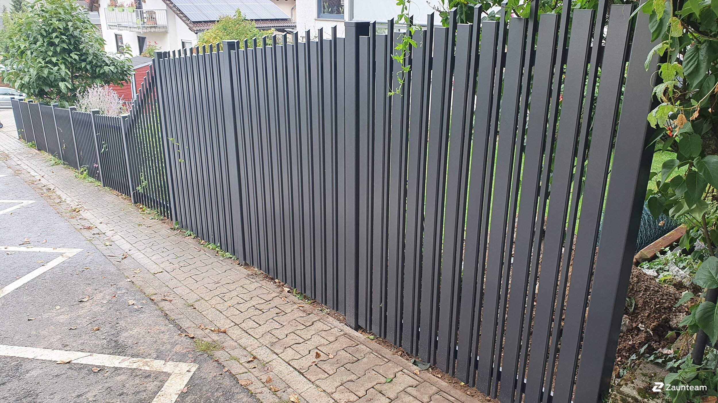 Aluminium Sichtschutz aus dem 2021 in 55452 Dorsheim Deutschland von Zaunteam Hunsrück-Nahe.