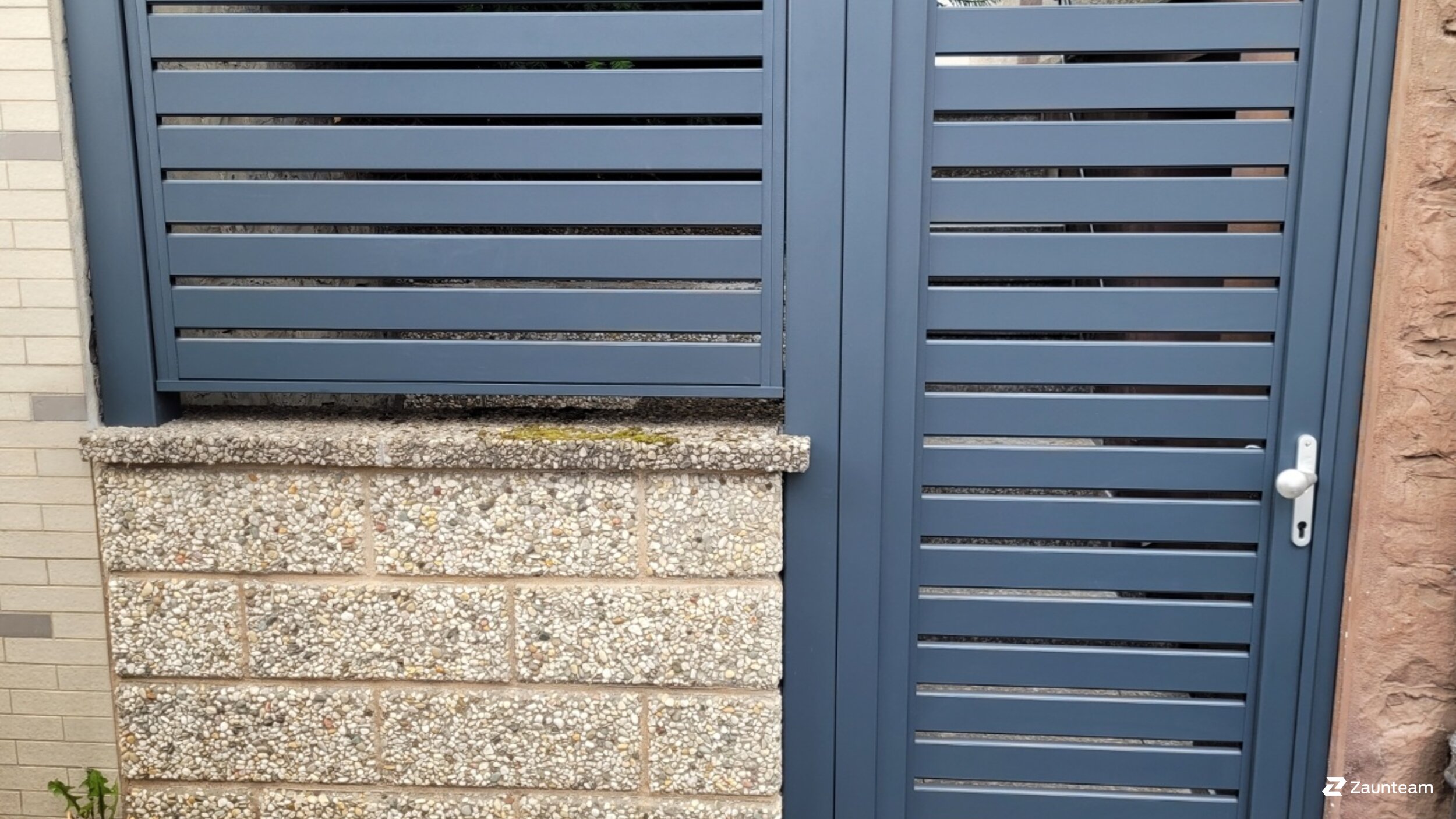 Aluminium Sichtschutz aus dem 2022 in 55606 Kirn Deutschland von Zaunteam Hunsrück-Nahe.