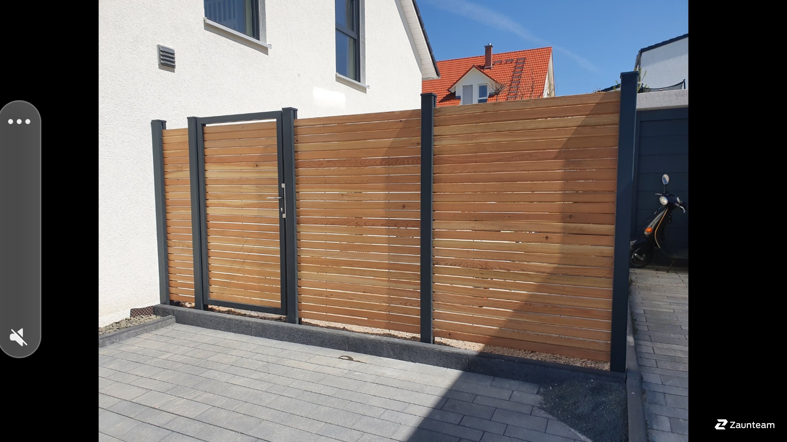 Aluminium Sichtschutz aus dem 2021 in 55268 Nieder-Olm Deutschland von Zaunteam Hunsrück-Nahe.