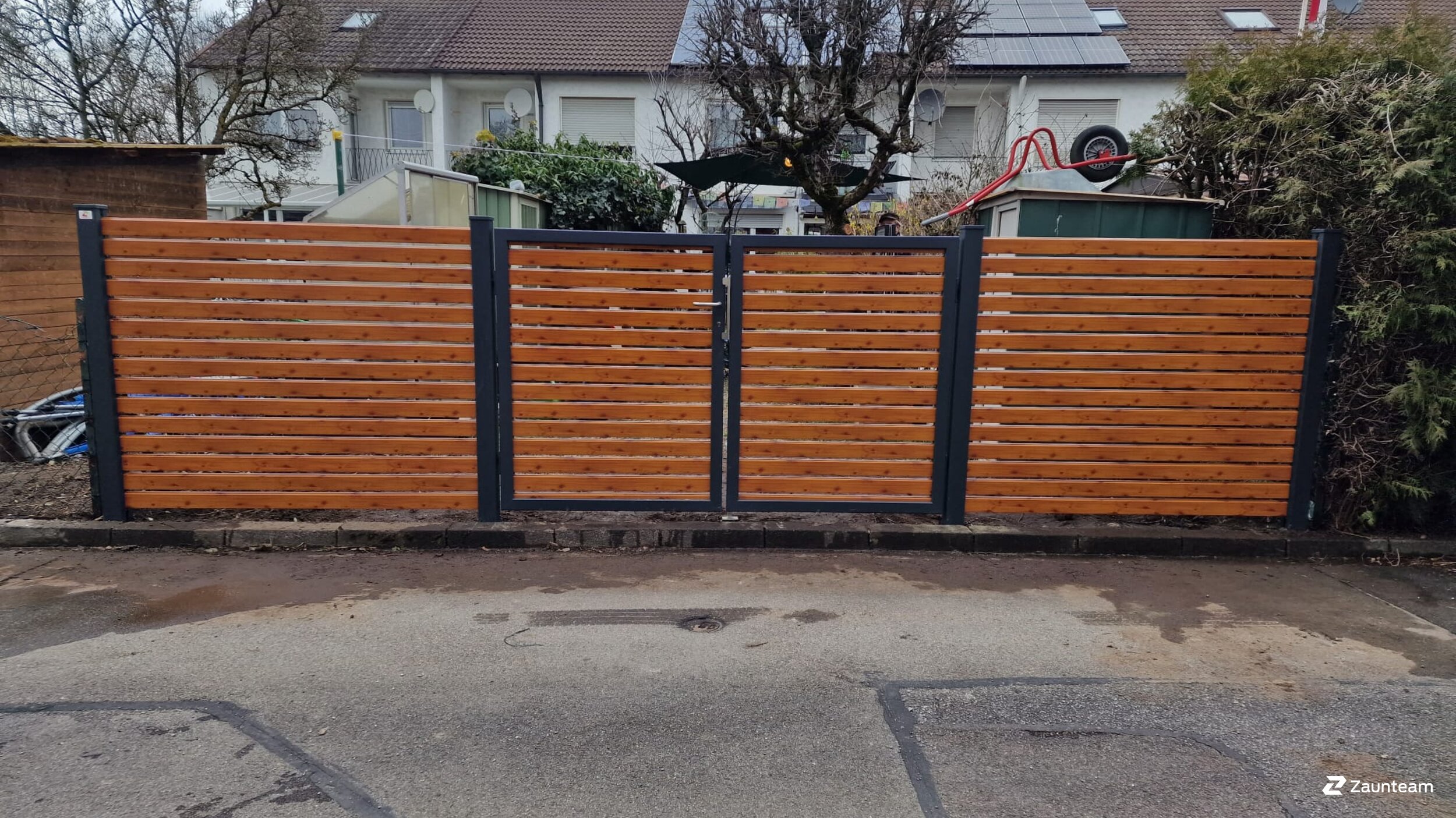 Aluminium Sichtschutz aus dem 2023 in 86368 Gersthofen Deutschland von Zaunteam Schwaben-Nord.