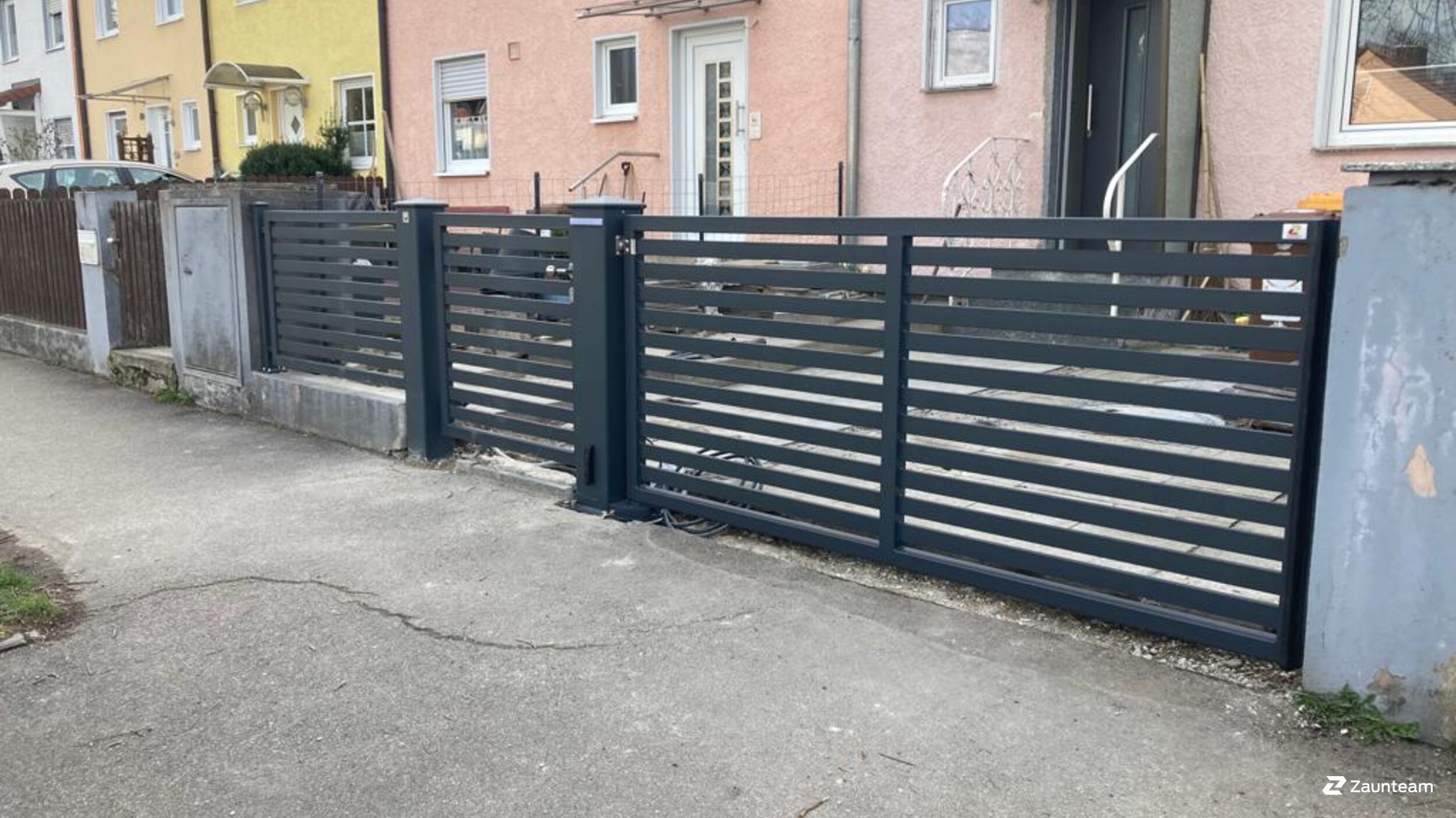 Aluzaun aus dem 2023 in 86163 Augsburg Deutschland von Zaunteam Schwaben-Nord.
