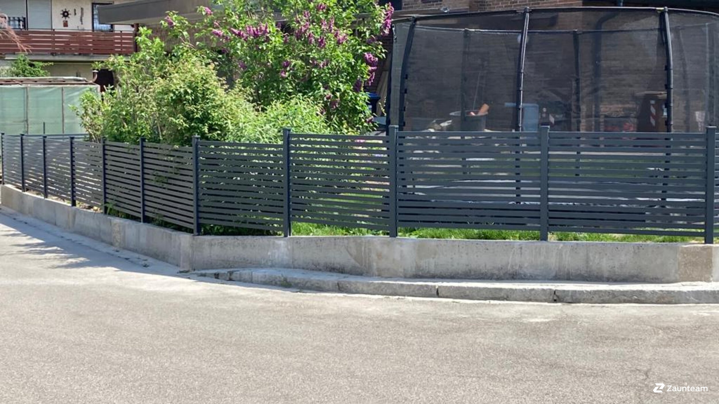 Aluminium Sichtschutz aus dem 2022 in 86356 Täfertingen Deutschland von Zaunteam Schwaben-Nord.