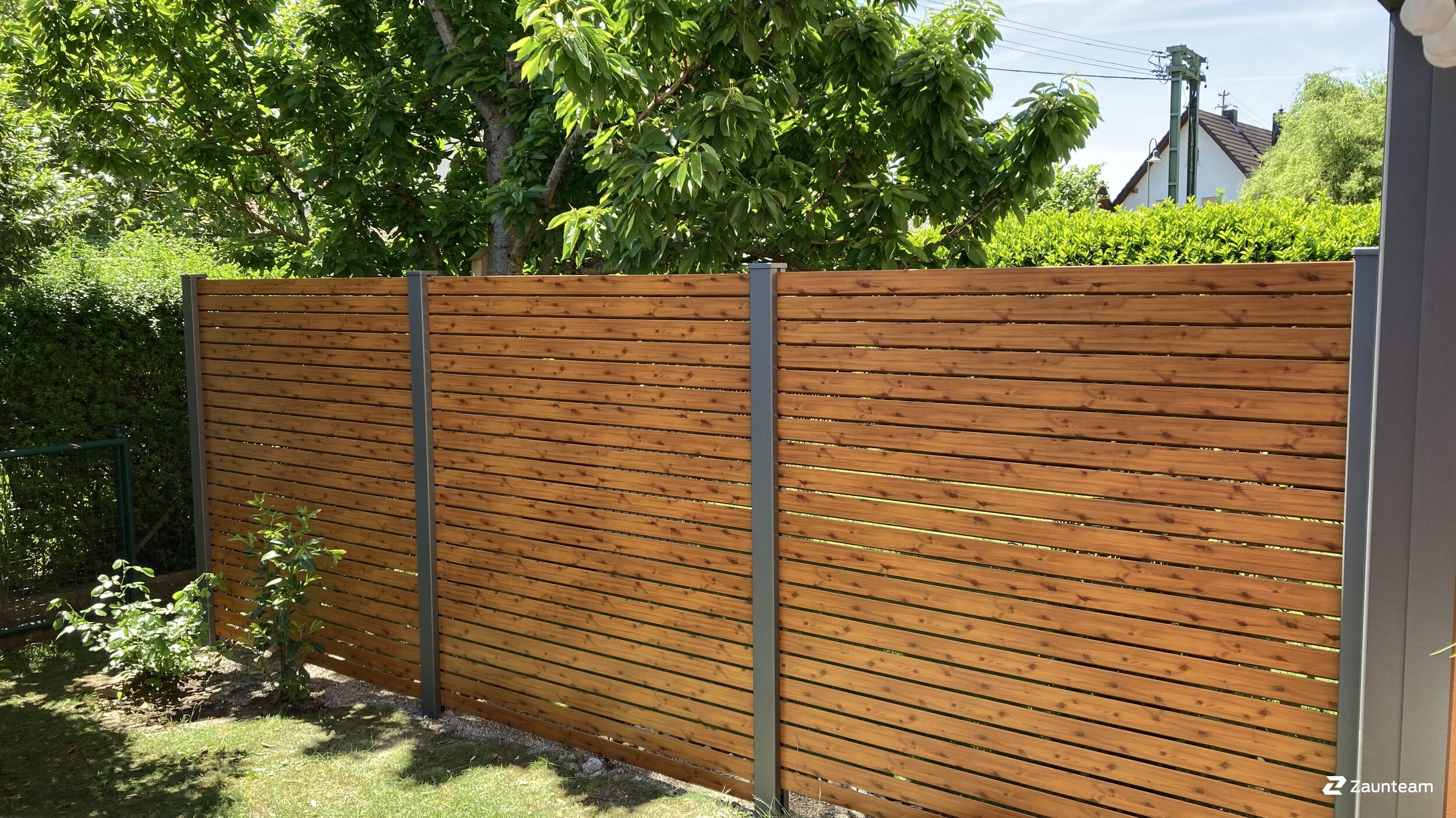 Aluminium Sichtschutz aus dem 2022 in 86405 Meitingen Deutschland von Zaunteam Schwaben-Nord.