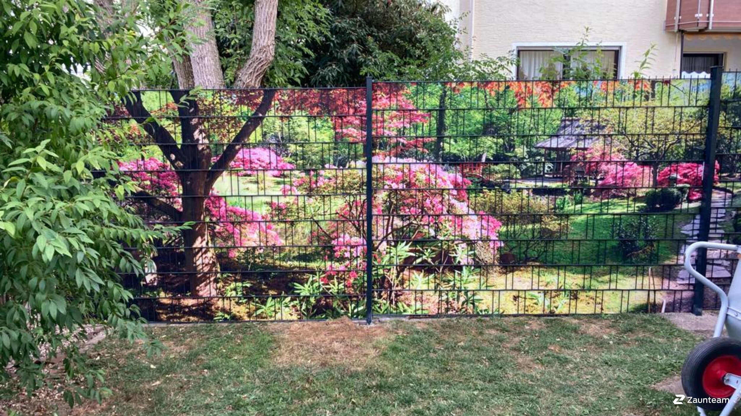 Flecht Sichtschutz aus dem 2022 in 86169 Augsburg Deutschland von Zaunteam Schwaben-Nord.