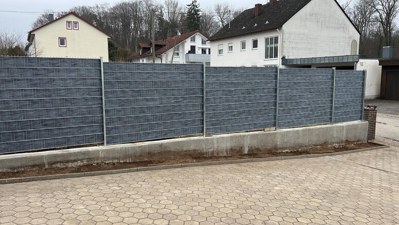 Flecht Sichtschutz aus dem 2024 in 86444 Affing Deutschland von Zaunteam Schwaben-Nord.