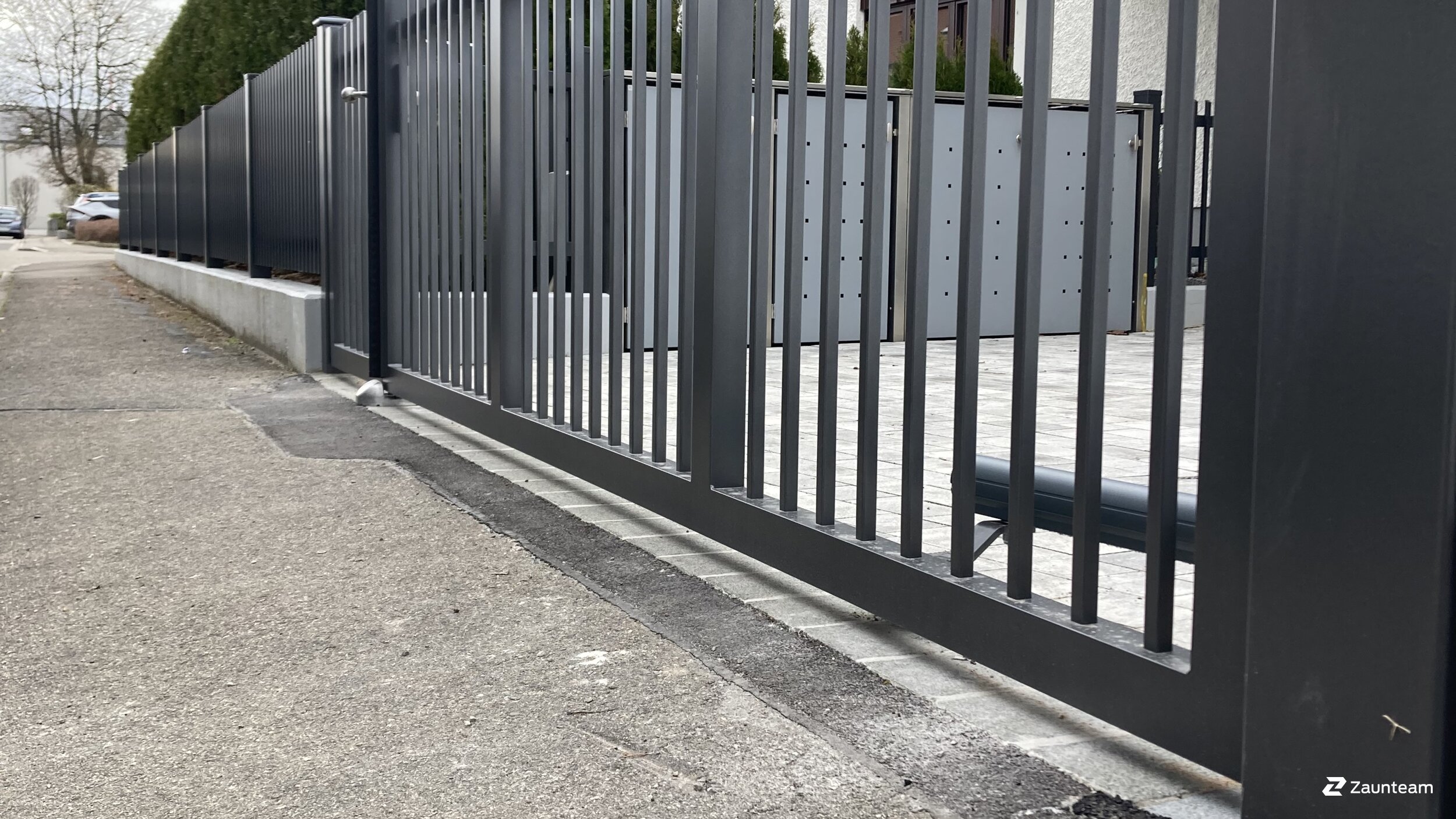Aluzaun aus dem 2023 in 86368 Gersthofen Deutschland von Zaunteam Schwaben-Nord.