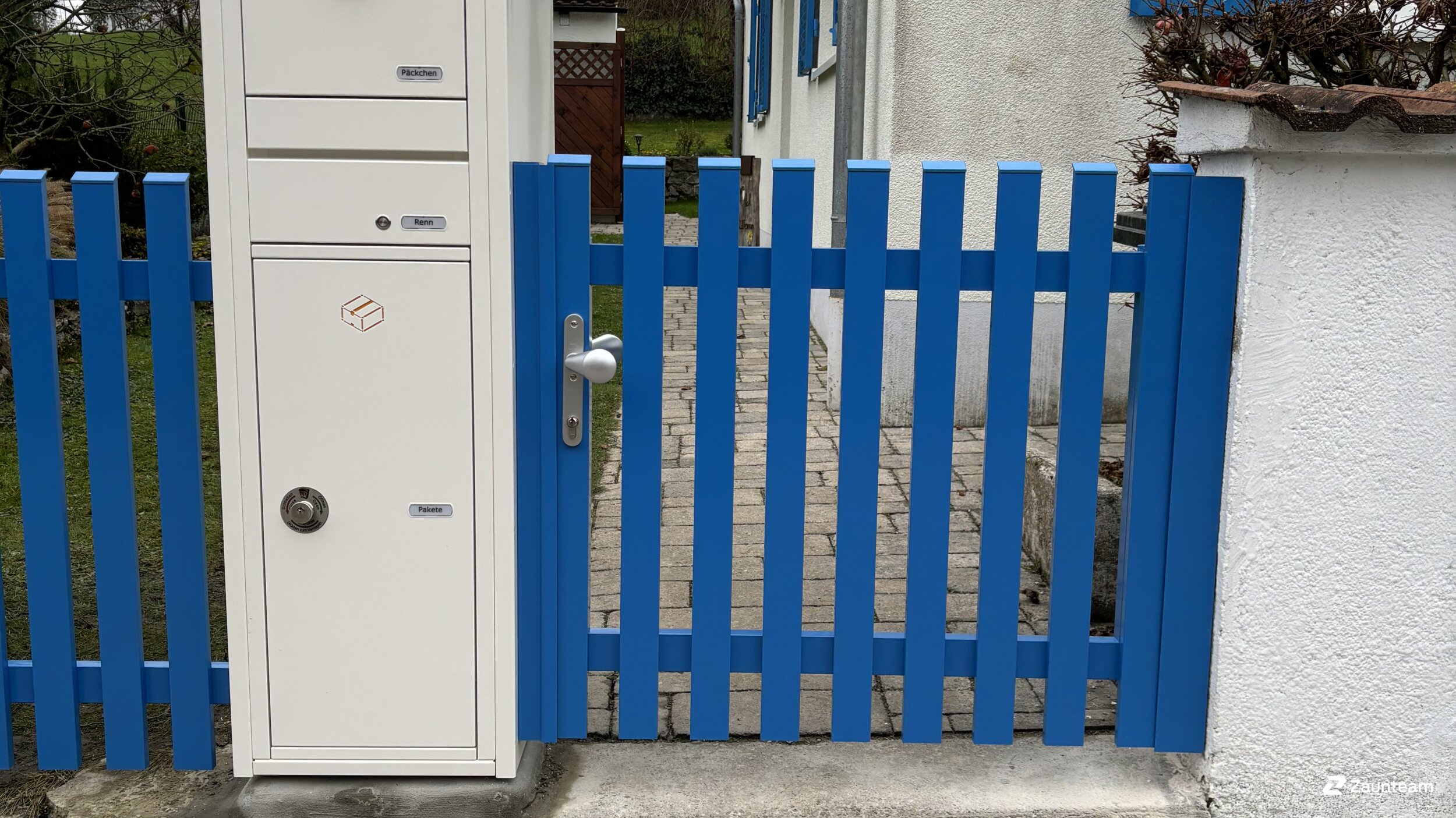 Aluzaun aus dem 2024 in 86356 Neusäß Deutschland von Zaunteam Schwaben-Nord.