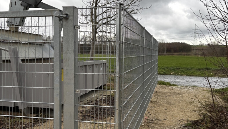 Doppelstabmattenzaun aus dem 2024 in 86551 Aichach Deutschland von Zaunteam Schwaben-Nord.