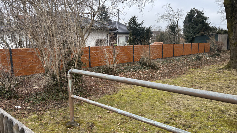 Aluminium Sichtschutz aus dem 2025 in 86165 Augsburg Deutschland von Zaunteam Schwaben-Nord.