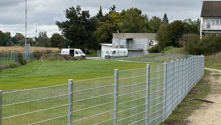 Doppelstabmattenzaun aus dem 2025 in 86551 Aichach Deutschland von Zaunteam Schwaben-Nord.