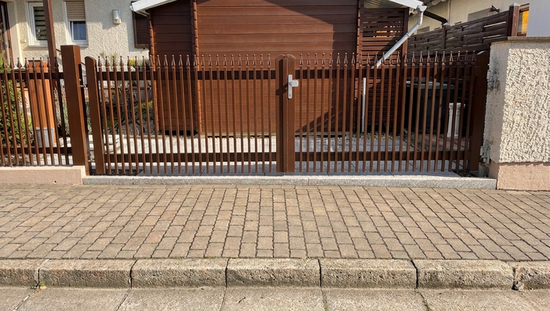 Aluzaun aus dem 2025 in 86456 Gablingen Deutschland von Zaunteam Schwaben-Nord.