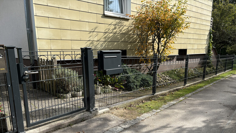 Decorzaun aus dem 2025 in 86554 Pöttmes Deutschland von Zaunteam Schwaben-Nord.