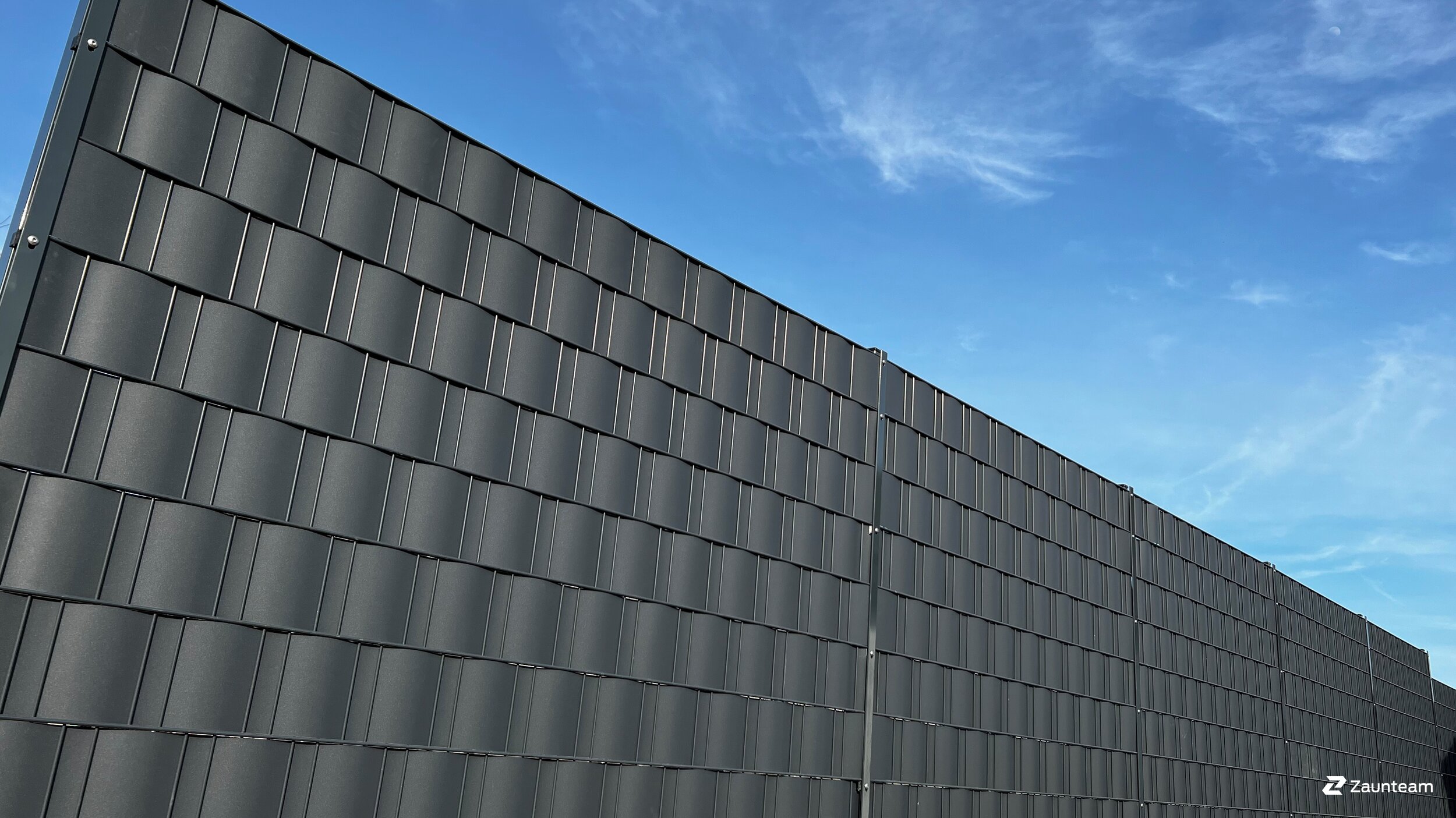 Protection brise-vue en tressage de 2022 à 49324 Melle Allemagne de Zaunteam Osnabrücker Land.