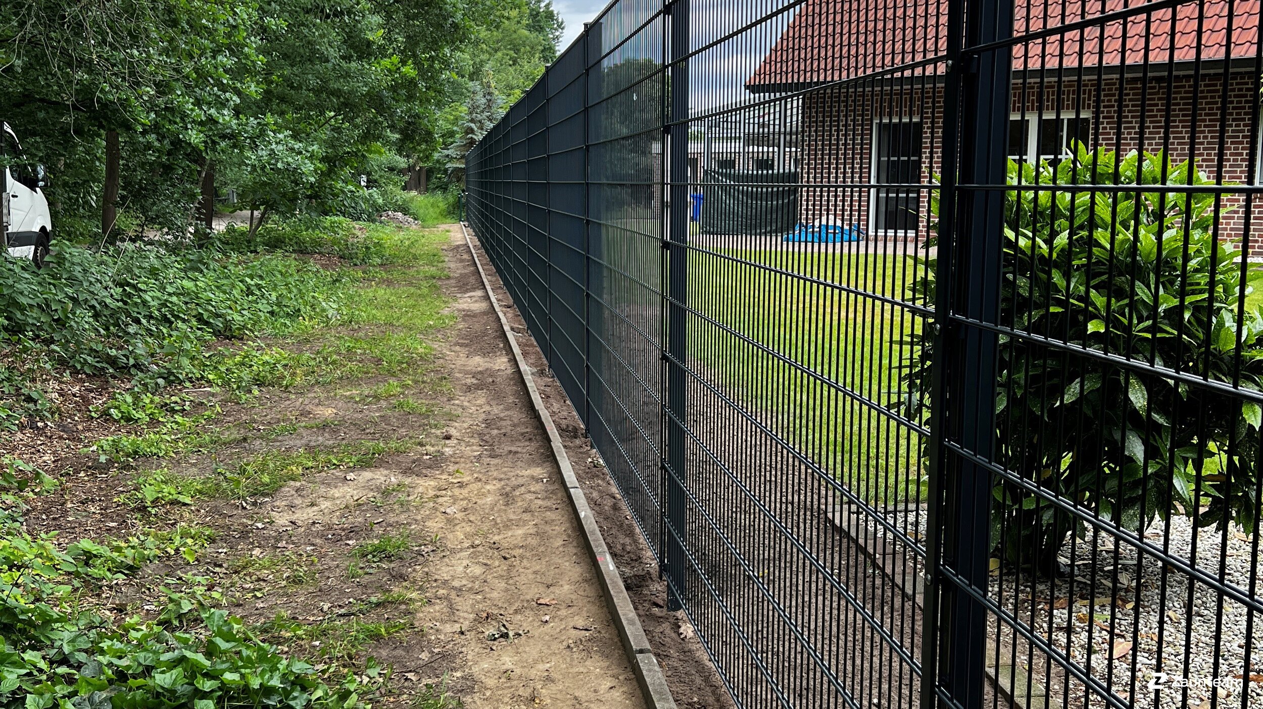 Doppelstabmattenzaun aus dem 2022 in 48336 Sassenberg Deutschland von Zaunteam Osnabrücker Land.