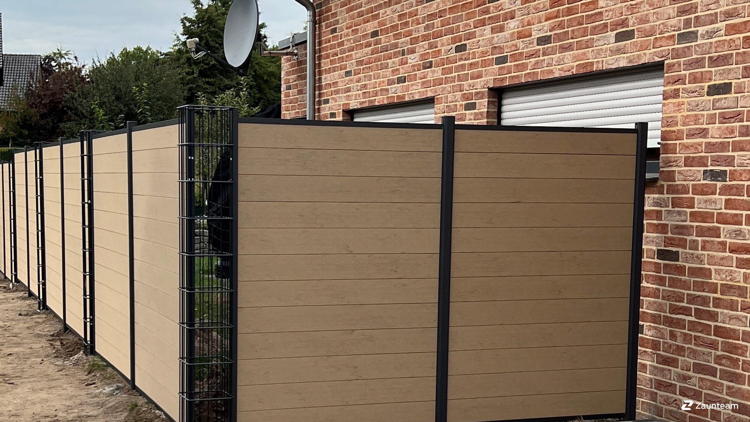 WPC Sichtschutz aus dem 2022 in 49326 Melle Deutschland von Zaunteam Osnabrücker Land.