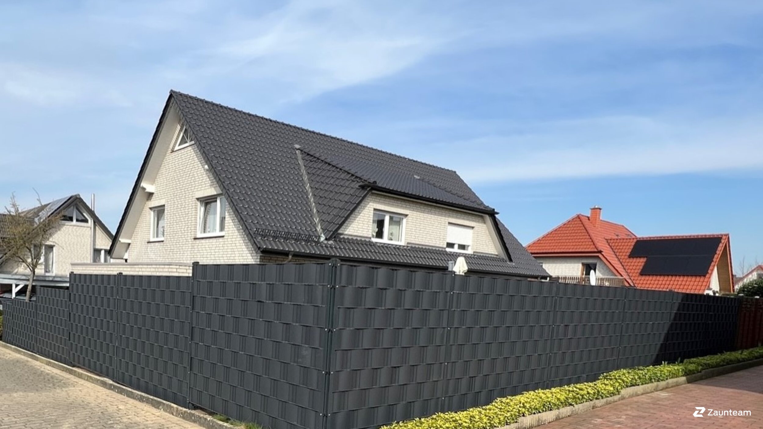 Flecht Sichtschutz aus dem 2023 in 49124 Georgsmarienhütte Deutschland von Zaunteam Osnabrücker Land.