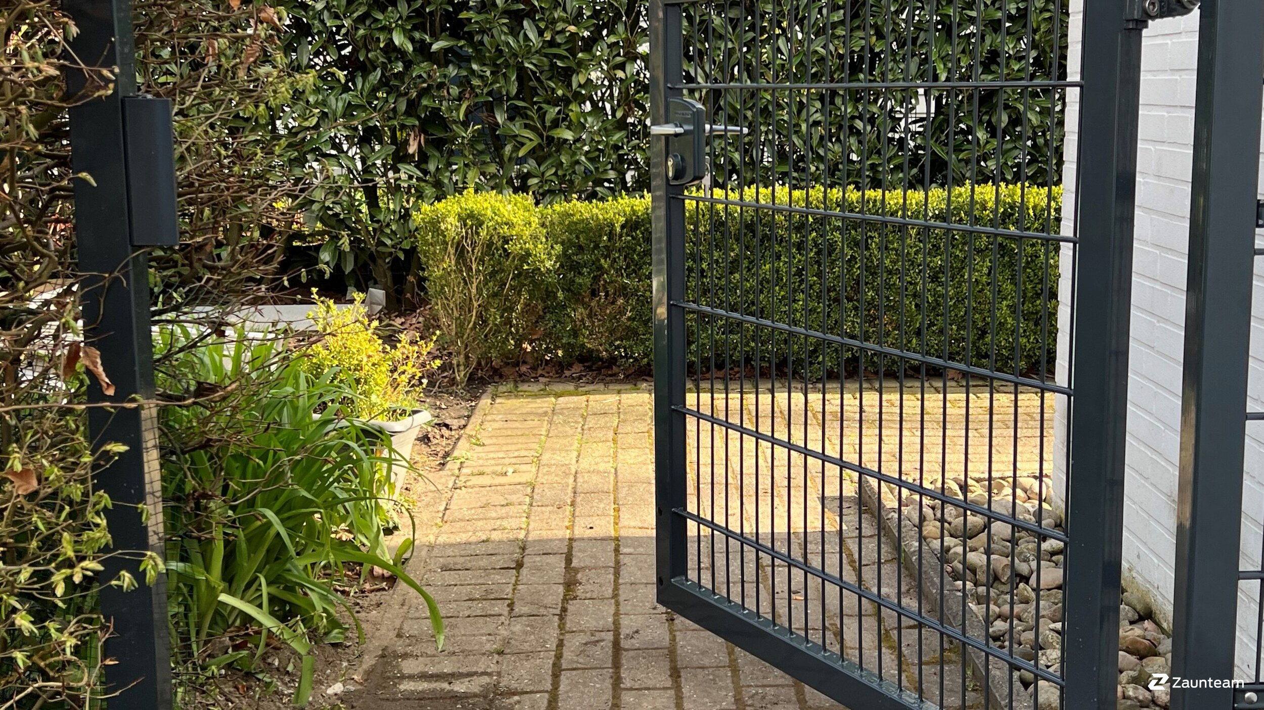 Doppelstabmattenzaun aus dem 2023 in 49088 Osnabrück Deutschland von Zaunteam Osnabrücker Land.