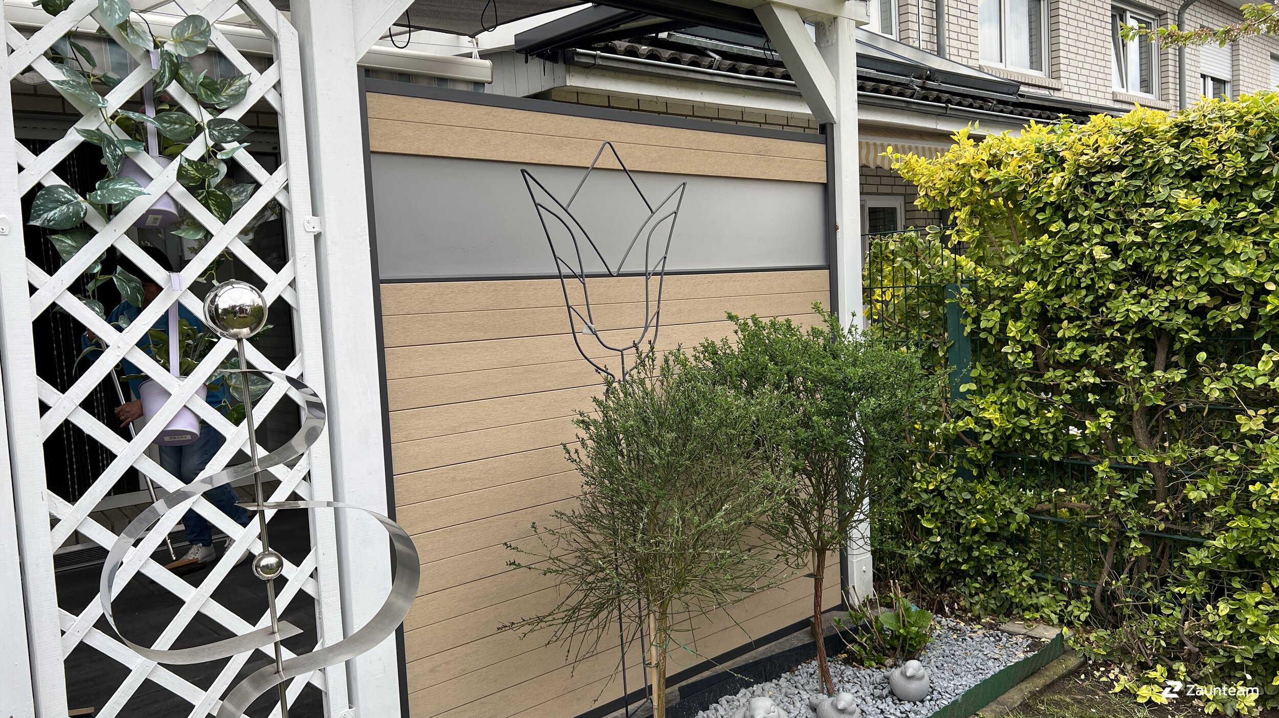 WPC Sichtschutz aus dem 2023 in 49191 Belm Deutschland von Zaunteam Osnabrücker Land.