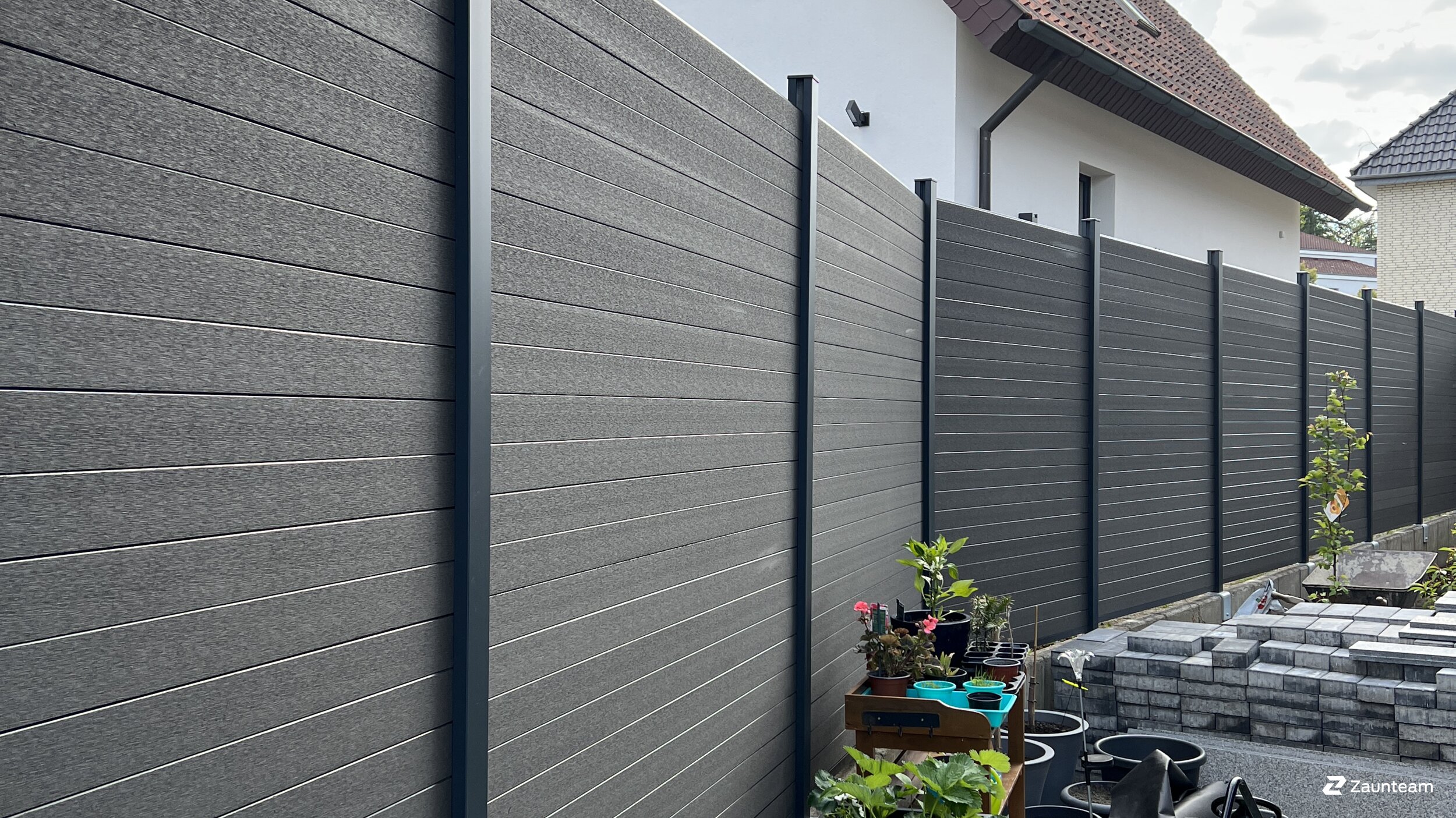 WPC Sichtschutz aus dem 2023 in 49191 Belm Deutschland von Zaunteam Osnabrücker Land.