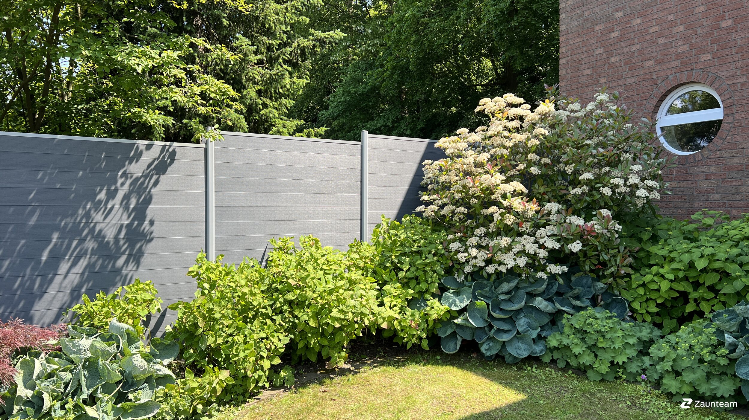 Pare-vue en WPC de 2023 à 49082 Osnabrück Allemagne de Zaunteam Osnabrücker Land.