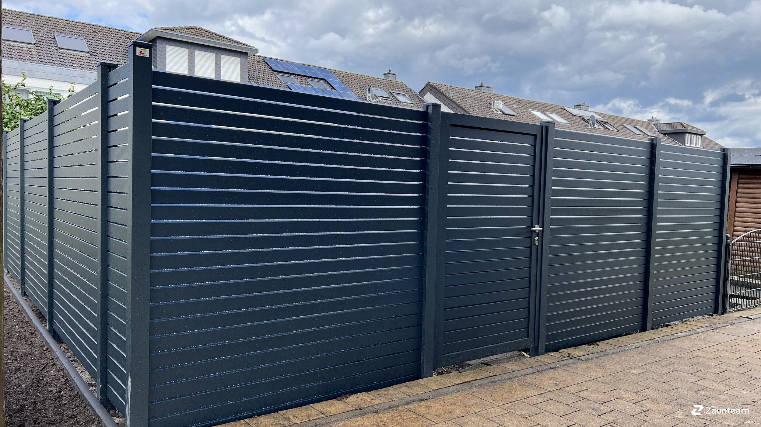 Aluminium Sichtschutz aus dem 2023 in 49191 Belm Deutschland von Zaunteam Osnabrücker Land.
