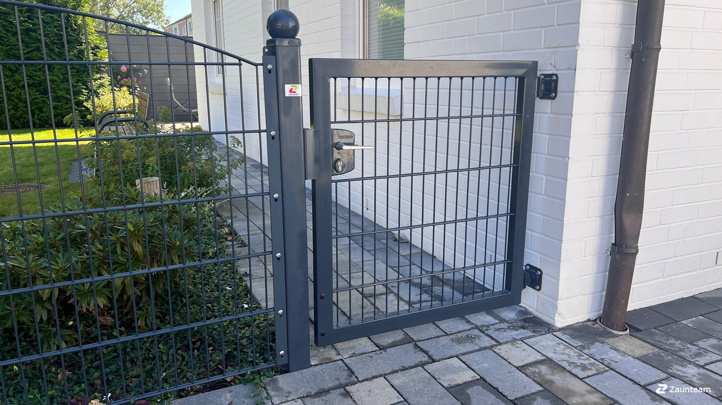 Doppelstabmattenzaun aus dem 2023 in 49078 Osnabrück Deutschland von Zaunteam Osnabrücker Land.