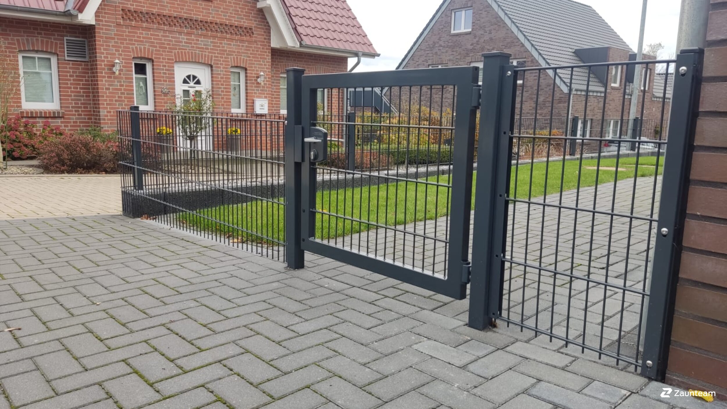 Clôture en panneau double fil de 2023 à 49504  Lotte Allemagne de Zaunteam Osnabrücker Land.