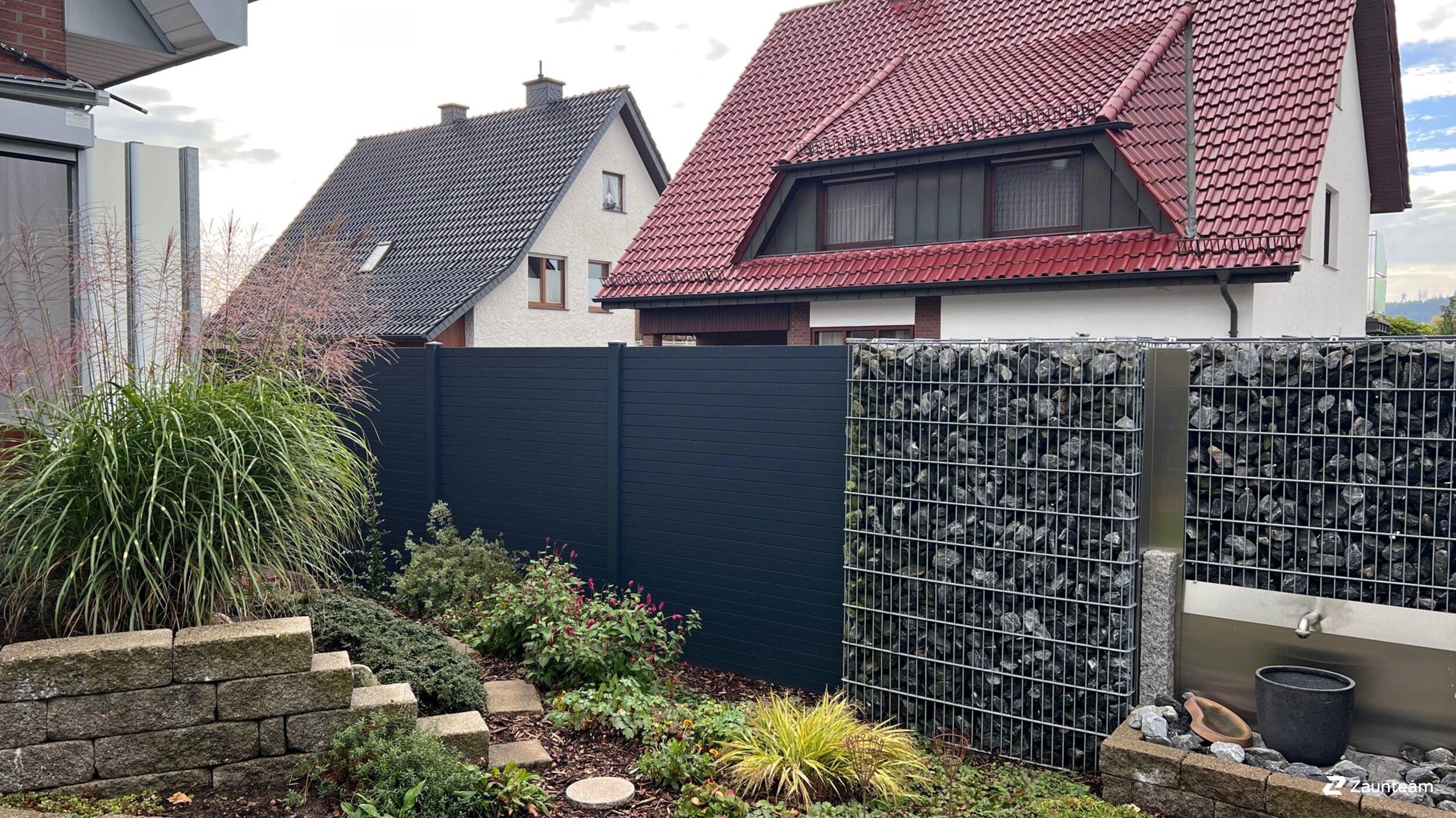 Aluminium Sichtschutz aus dem 2023 in 49170 Hagen a.T.W. Deutschland von Zaunteam Osnabrücker Land.