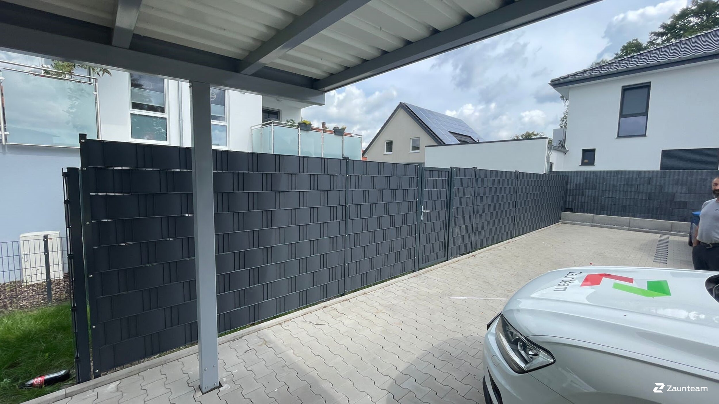 Flecht Sichtschutz aus dem 2023 in 49179 Ostercappeln Deutschland von Zaunteam Osnabrücker Land.