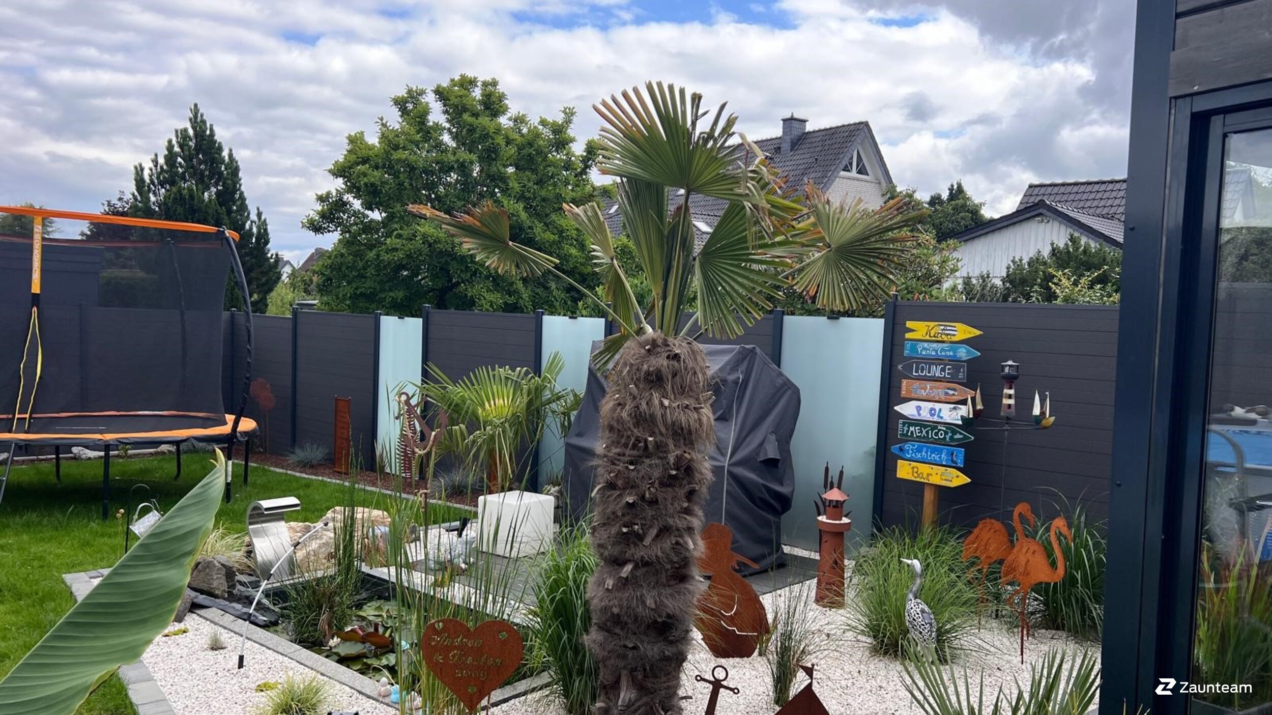 Aluminium Sichtschutz aus dem 2024 in 49191 Belm Deutschland von Zaunteam Osnabrücker Land.