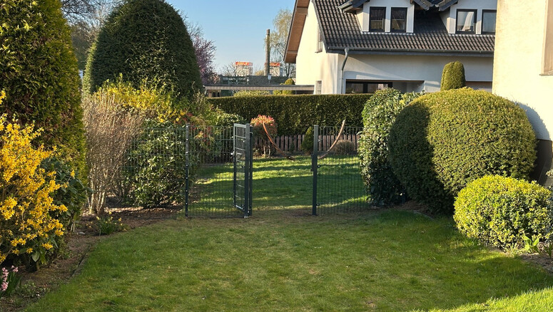 Doppelstabmattenzaun aus dem 2025 in 49565 Bramsche Deutschland von Zaunteam Osnabrücker Land.
