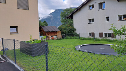 Diagonalgeflecht aus dem 2022 in 7554 Sent Schweiz von Zaunteam Engadin.