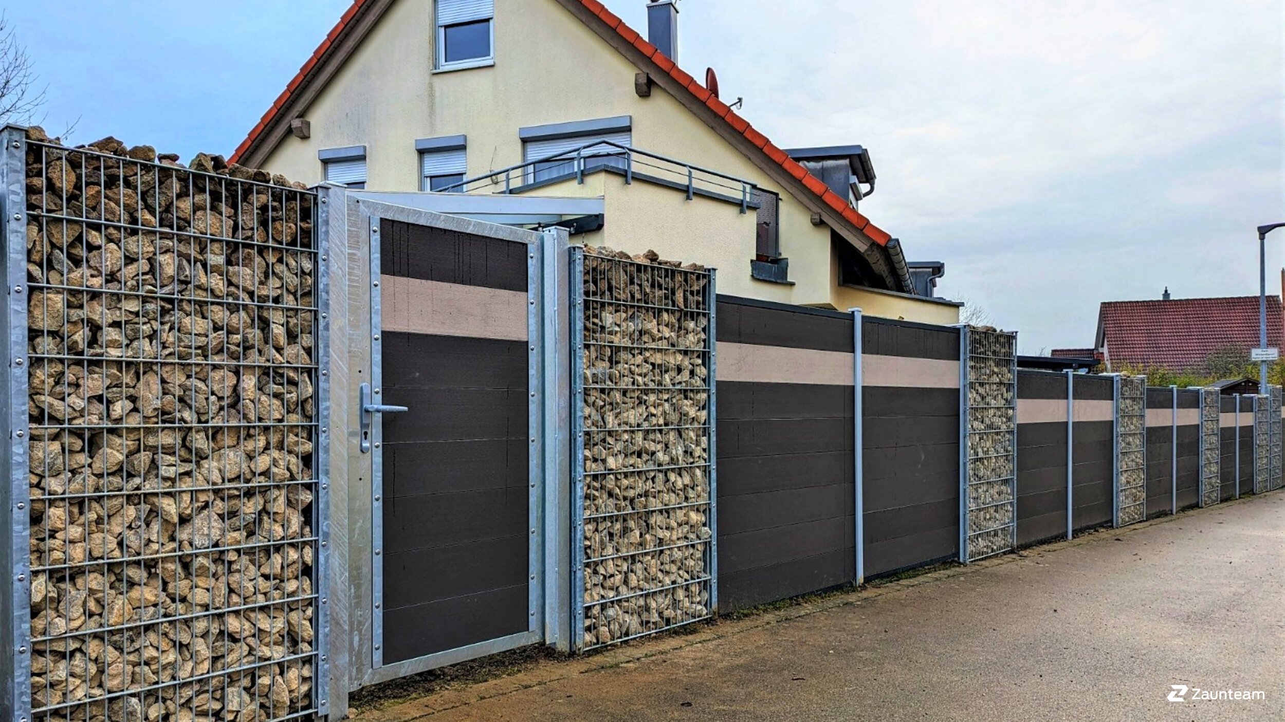 Gabionen Steinkörbe aus dem 2022 in 74523 Schwäbisch Hall Tüngental Deutschland von Zaunteam Schwäbisch Hall.