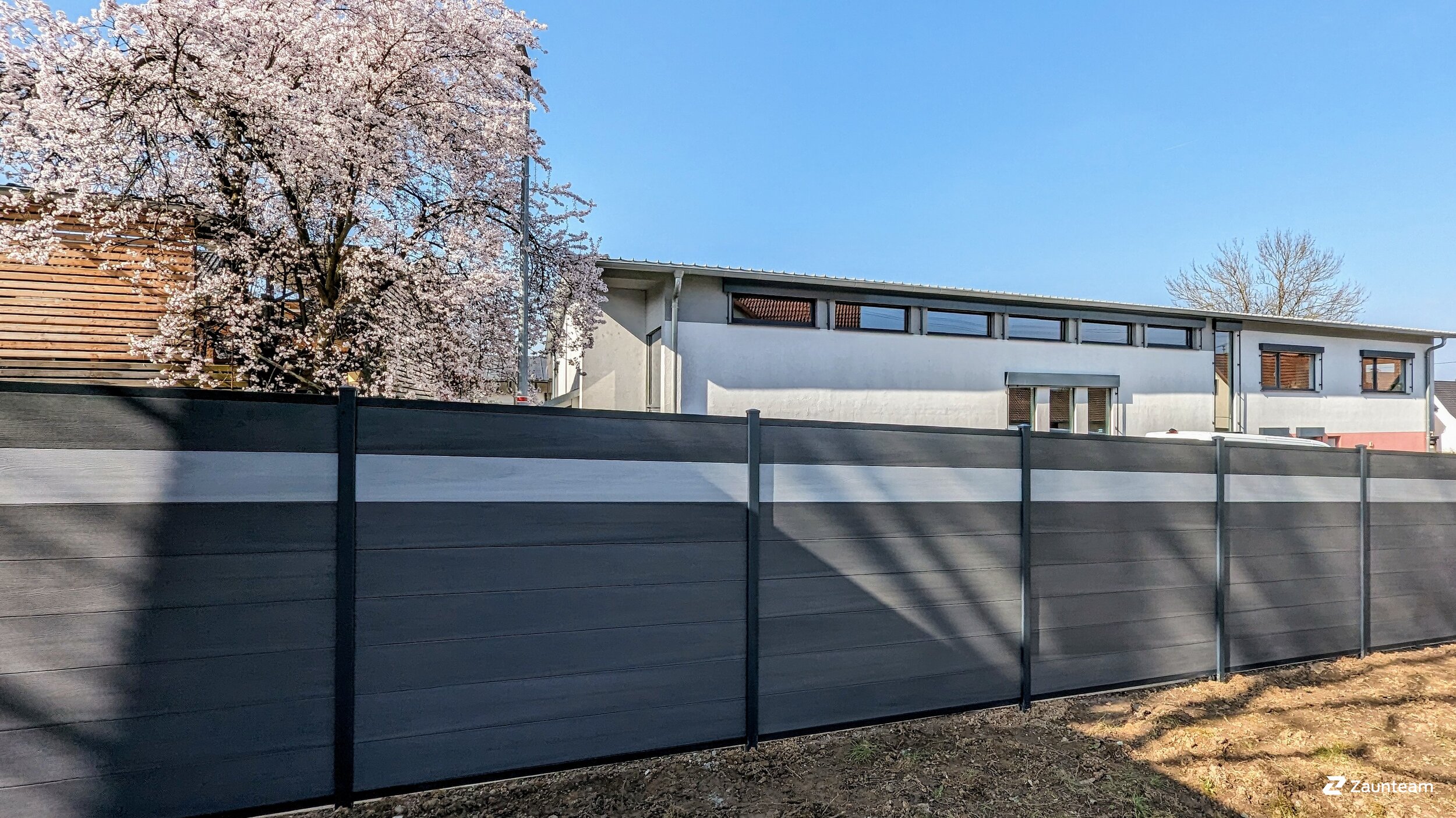 WPC Sichtschutz aus dem 2024 in 74626 Bretzfeld Deutschland von Zaunteam Schwäbisch Hall.