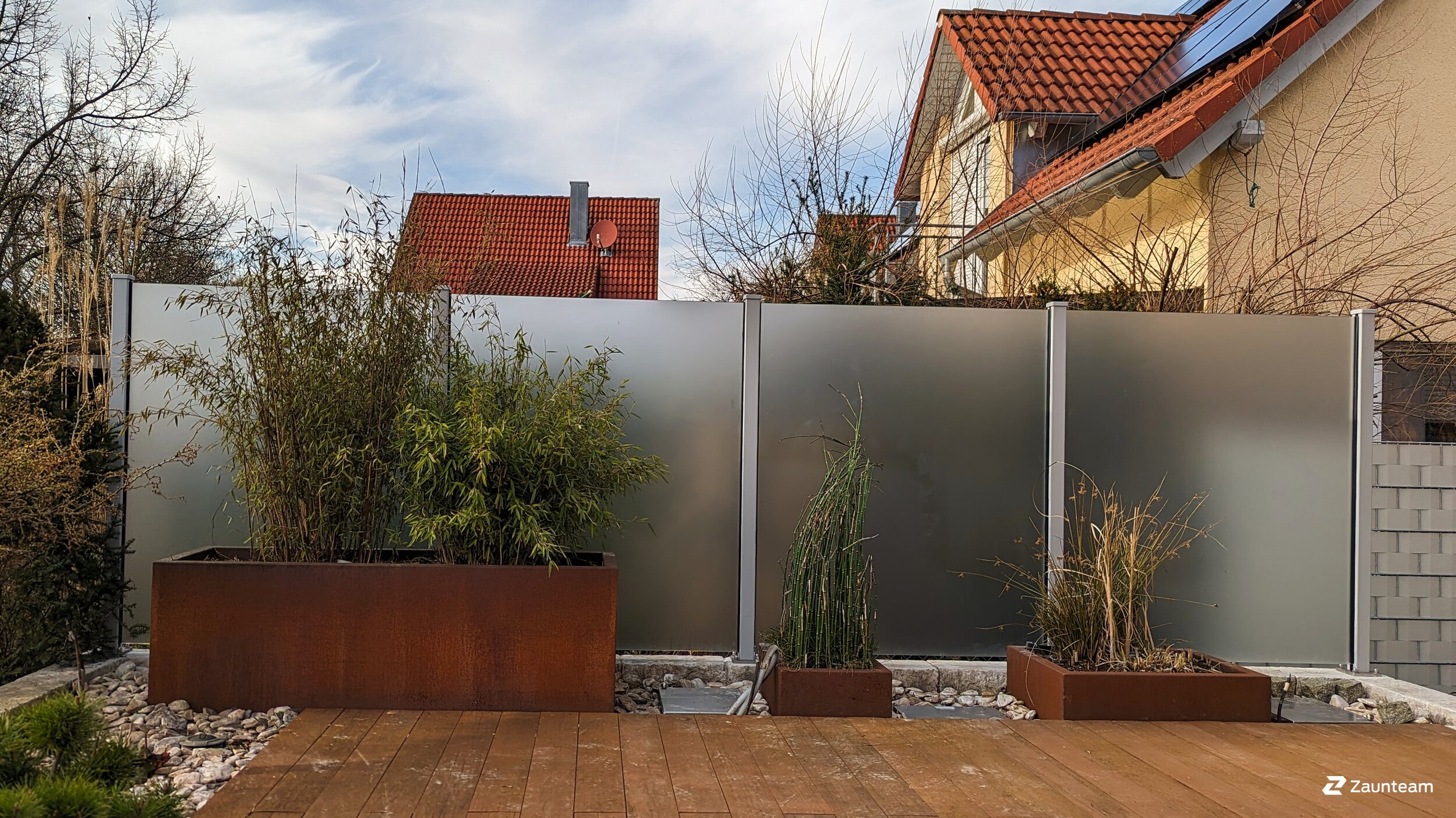 Glas Sichtschutz aus dem 2024 in 74523 Schwäbisch Hall Deutschland von Zaunteam Schwäbisch Hall.