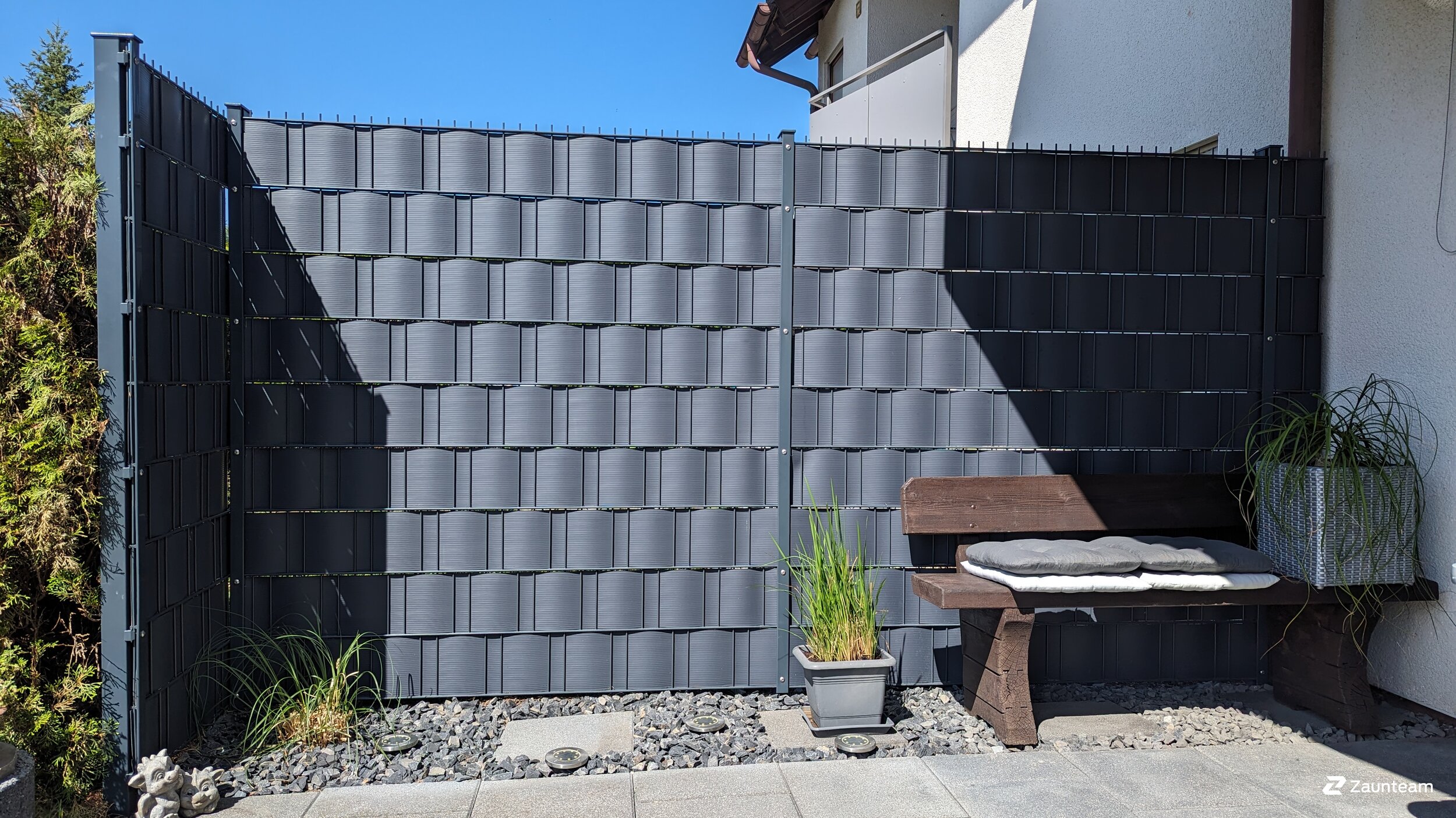 Flecht Sichtschutz aus dem 2023 in 74405 Gaildorf Deutschland von Zaunteam Schwäbisch Hall.