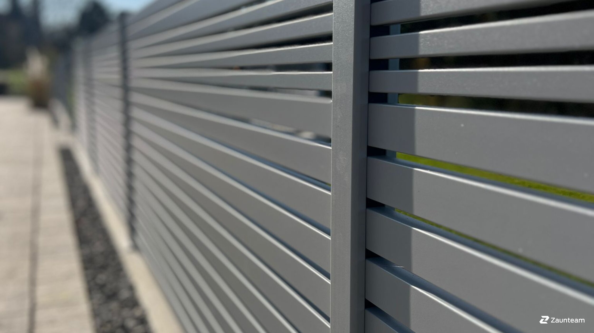 Aluminium Sichtschutz aus dem 2024 in 74420 Hohenhardtsweiler Deutschland von Zaunteam Schwäbisch Hall.