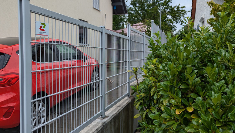Doppelstabmattenzaun aus dem 2024 in 71546 Aspach Deutschland von Zaunteam Schwäbisch Hall.