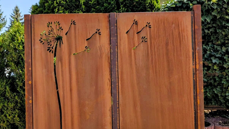 Design Sichtschutz aus dem 2025 in 74564 Crailsheim Deutschland von Zaunteam Schwäbisch Hall.