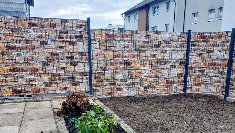 Flecht Sichtschutz aus dem 2025 in 74405 Gaildorf Deutschland von Zaunteam Schwäbisch Hall.