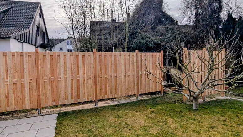 Holz Sichtschutz aus dem 2026 in 71540 Murrhardt Deutschland von Zaunteam Schwäbisch Hall.