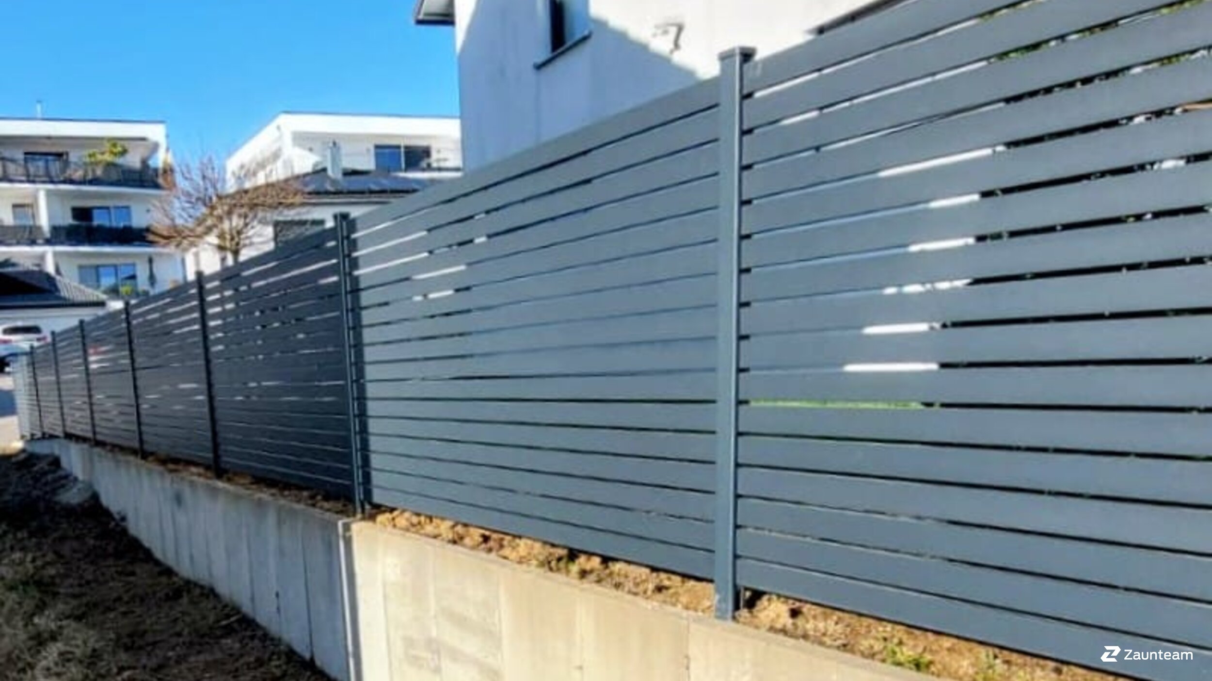 Aluminium Sichtschutz aus dem 2026 in 74613 Öhringen Deutschland von Zaunteam Schwäbisch Hall.
