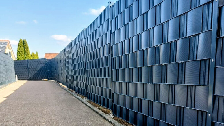 Flecht Sichtschutz aus dem 2026 in 74423 Obersontheim Deutschland von Zaunteam Schwäbisch Hall.