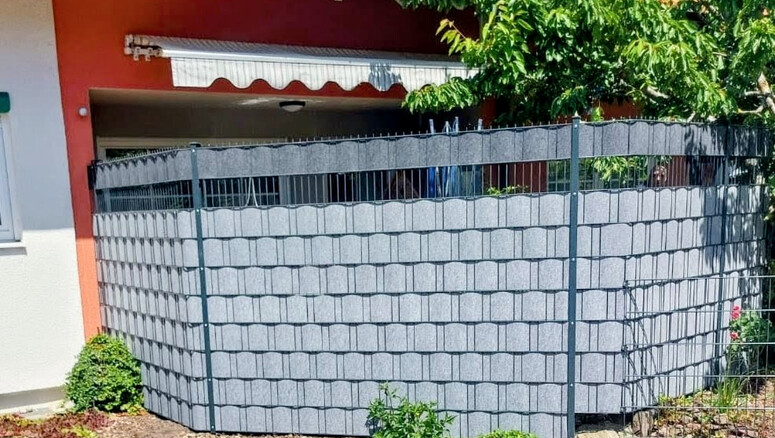 Flecht Sichtschutz aus dem 2026 in 71543 Wüstenrot Deutschland von Zaunteam Schwäbisch Hall.