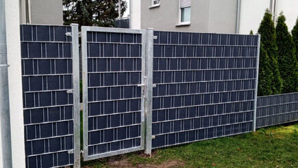 Flecht Sichtschutz aus dem 2024 in 73061 Ebersbach Deutschland von Zaunteam Fenzhöfe Oberwälden.